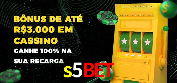 s5bet melhor bônus de depósito